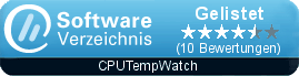 CPUTempWatch - heise Software Verzeichnis